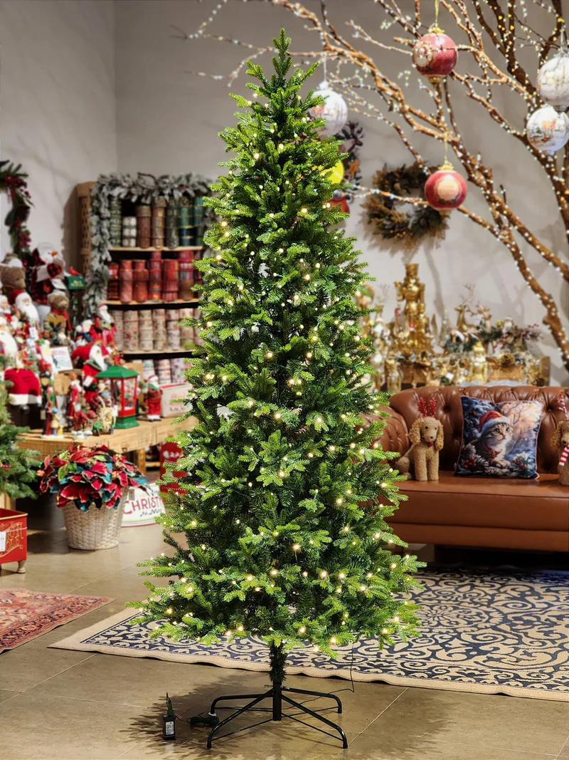 Realistic Austral Christmas Tree 801 Branches with 450 Warm LEDs (210 cm)